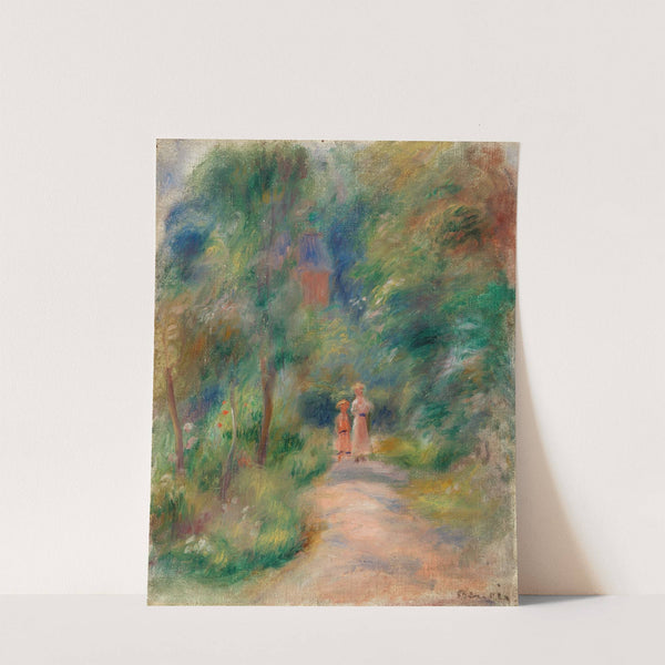 Two Figures on a Path (Deux figures dans un sentier) by Pierre-Auguste Renoir
