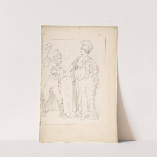 Two Forces (1881) by Sir John Tenniel