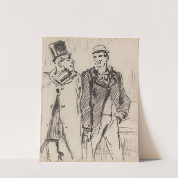 Two Gentlemen by James Ensor
