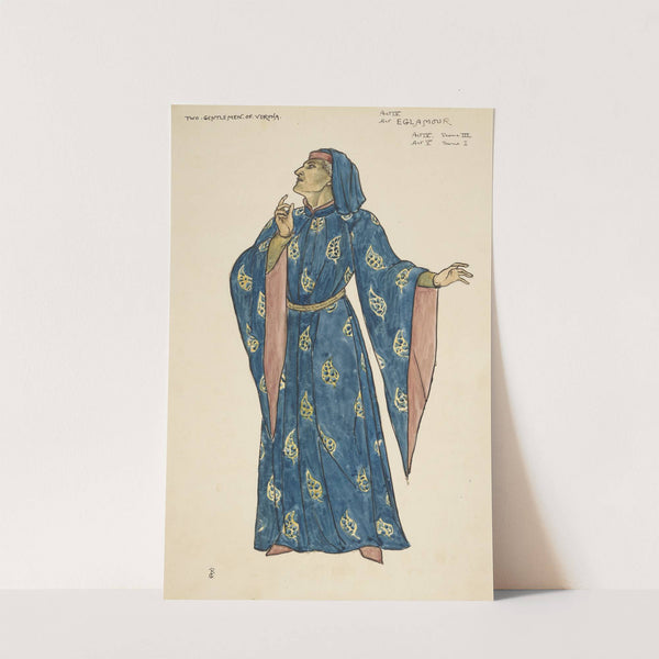 Two gentlemen of Verona; Eglamour Act IV, Scene III (1895) by Walford Graham Robertson