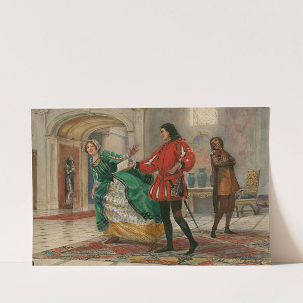 Two gentlemen of Verona, II, 1 (1901-1911) by Henry James Haley