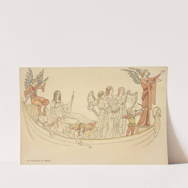 Two gentlemen of Verona; The Serenade ‘Who is Sylvia’ (1895) by Walford Graham Robertson