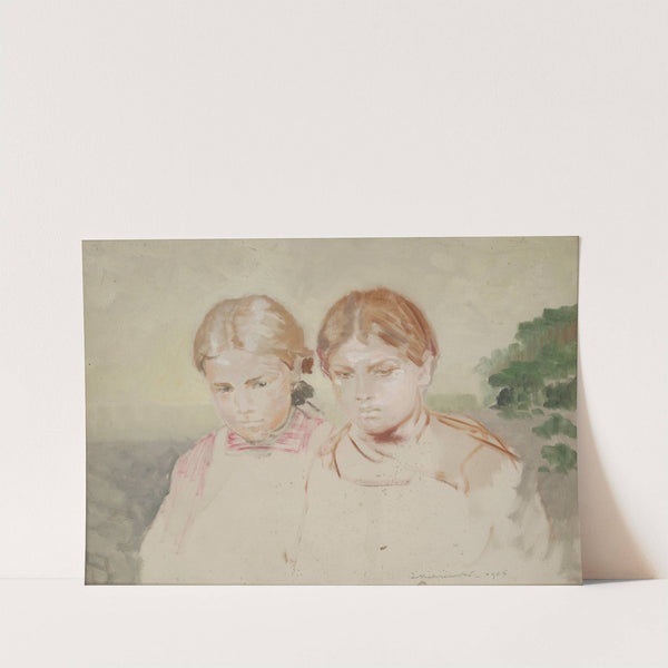 Two Girls by Jacek Malczewski