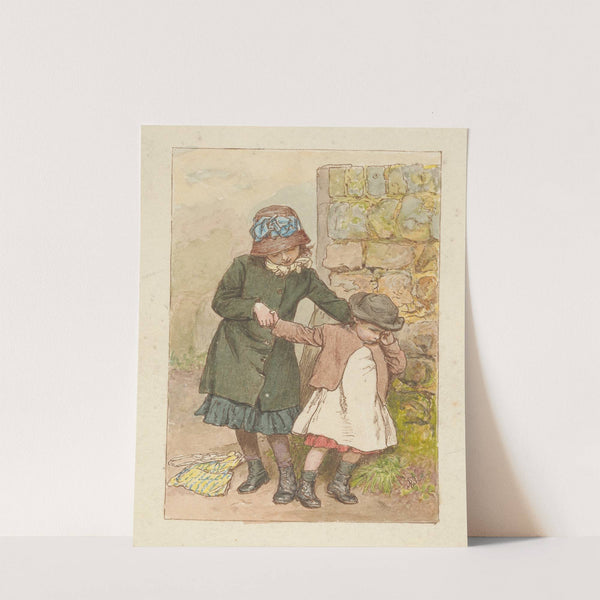 Two Girls, One Crying by Robert Barnes