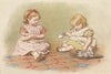 Two Girls Playing