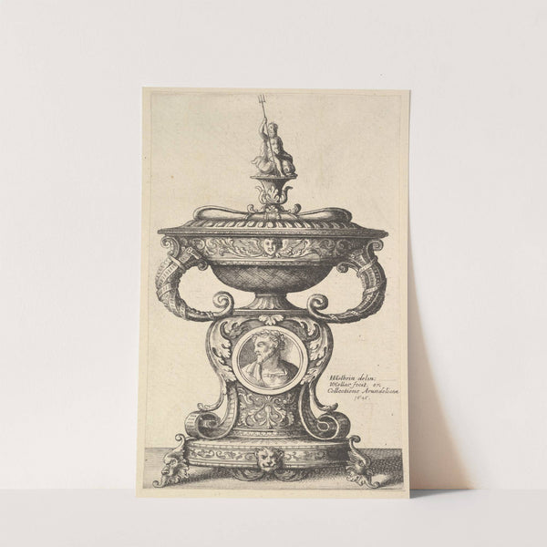 Two handled cup (1646) by Wenceslaus Hollar