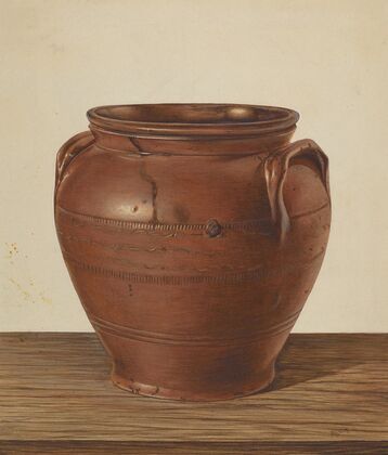 Two Handled Jar – Stoneware