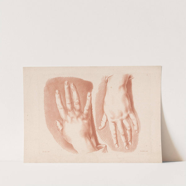 Two hands (1749-1849) by Louis-François Roubiliac