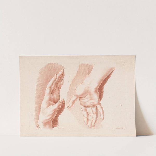 Two hands (1749-1849) by Louis-François Roubiliac