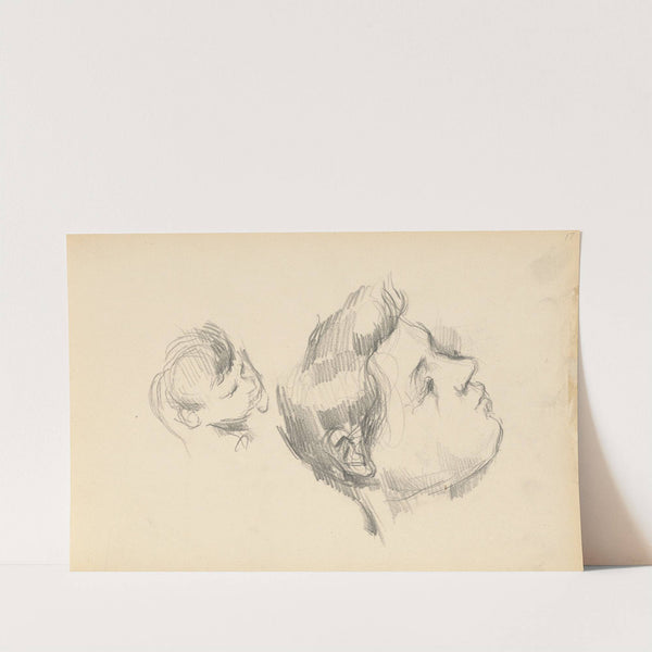 Two Heads (1888) by Paul Cézanne