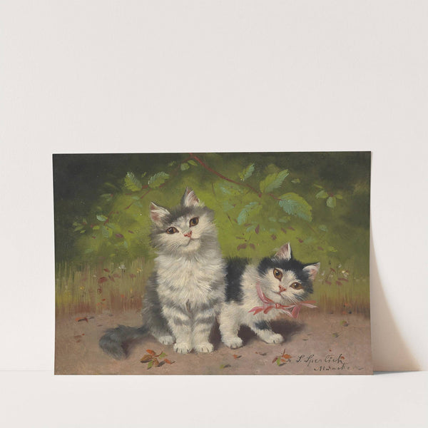 Two kittens by Sophie Sperlich