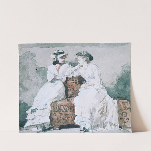 Two Ladies by Winslow Homer