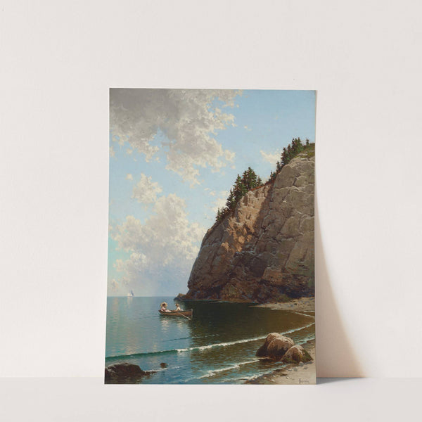 Two Ladies in a Rowboat by Alfred Thompson Bricher