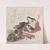Two Ladies; One is Playing the Biwa (Japanese Lute) and the Other, the Koto (Japanese Harp) (1815) by Kubo Shunman
