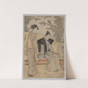 Two Lovers (from the series Brocades of the East in Fashion) by Torii Kiyonaga