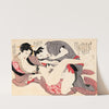 Two lovers (c.1800-25) by Yanagawa Shigenobu