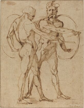 Two Male Nudes