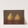Two McLaughlin Pears by Jeremiah Pearson Hardy