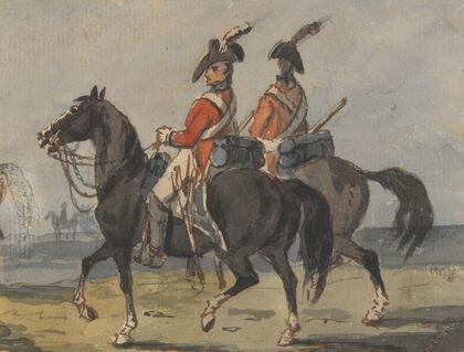 Two Members of Royal Horse Guard