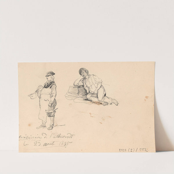 Two Men by Nicaise De Keyser