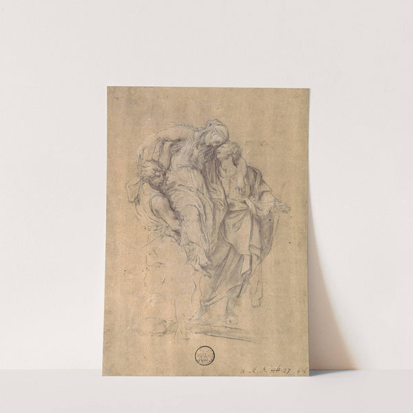 Two Men Carrying a Body by Stefano Pozzi