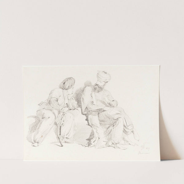 Two Men in Oriental Dress by Sir George Hayter