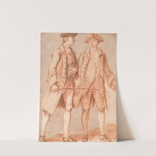 Two Men, One Holding a Whip by Paul Sandby