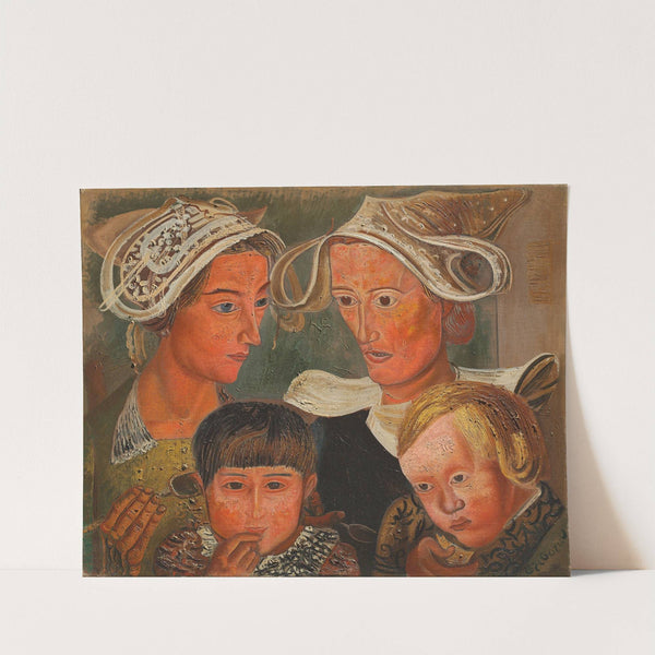 Two mothers (circa 1937) by Boris Grigoriev