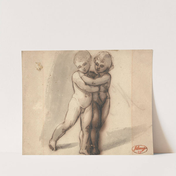 Two Nude Children by George Romney