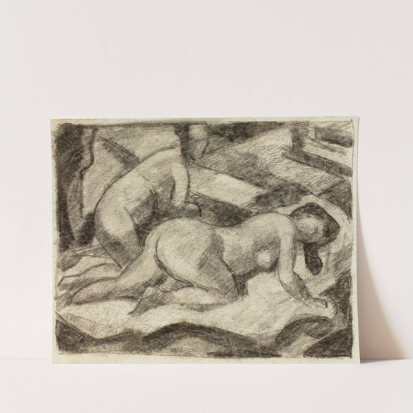 Two Nudes by Carl Newman