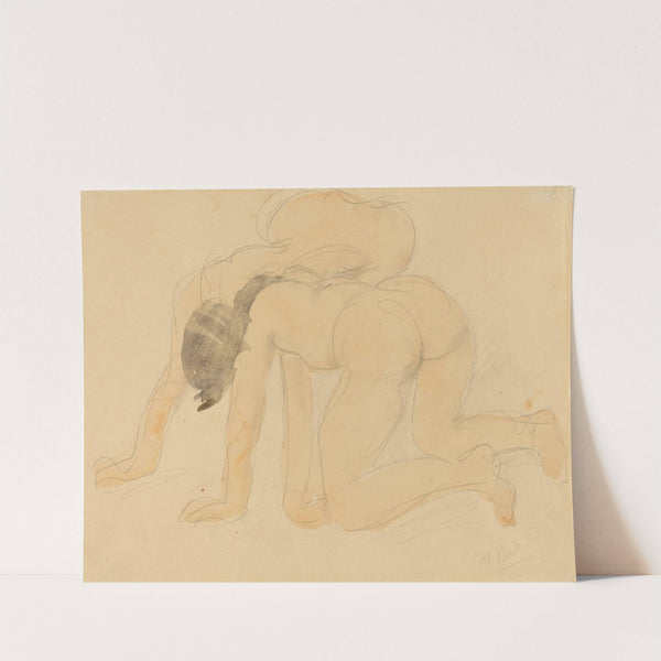 Two Nudes by Odilon Roche