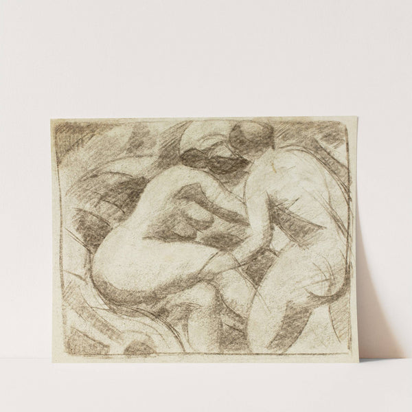 Two Nudes by Carl Newman