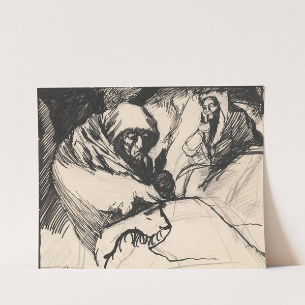 Two Old Women by Ján Novák