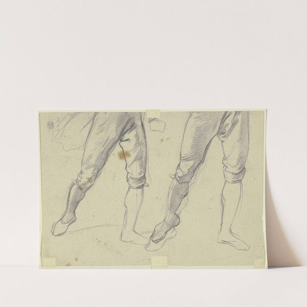 Two pairs of legs by Jakob Becker