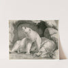 Two polar bears (1873) by Floris Verster