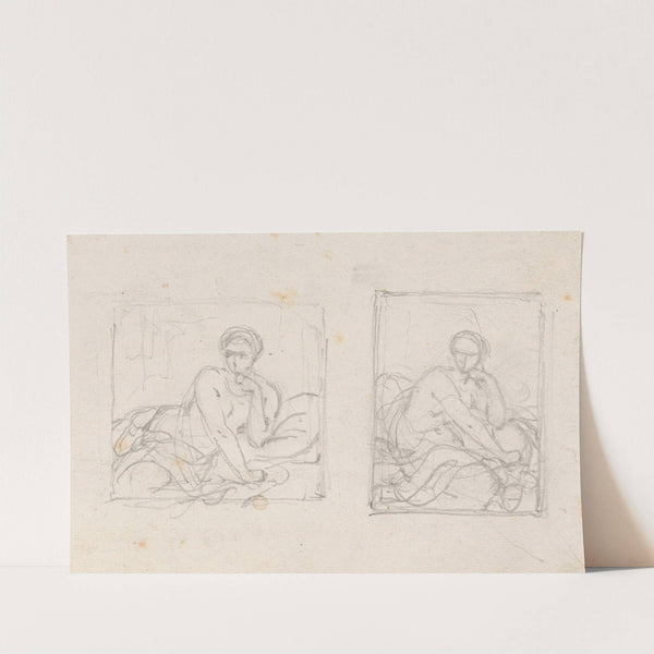 Two Postures by Nicaise De Keyser