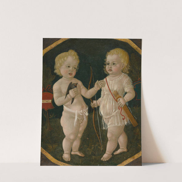 Two Putti by Matteo di Giovanni