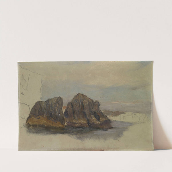 Two Rocks in Brittany by William de Goumois