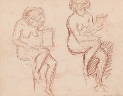 Two Seated Women