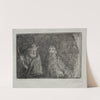 Two Shepherds (Les Deux Bergers) (c. 1857–1911) by Alphonse Legros
