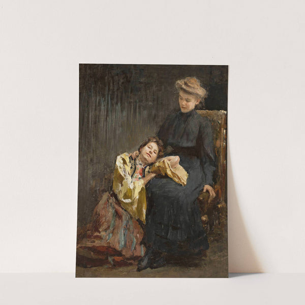 Two sisters by Jan Ciągliński