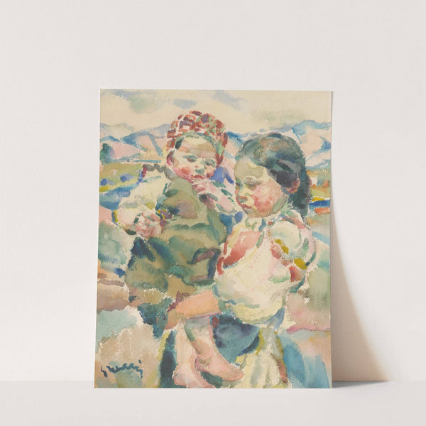 Two Sisters by Gustáv Mallý