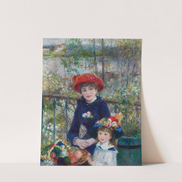 Two Sisters (On the Terrace) by Pierre-Auguste Renoir