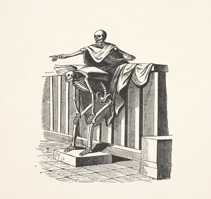 Two skeletons