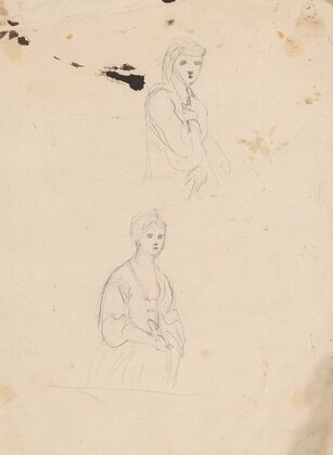 Two Sketches of Woman.