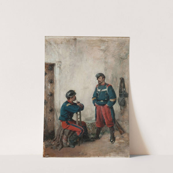 Two Soldiers by José Benlliure y Gil