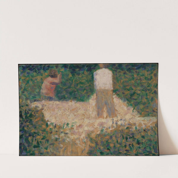 Two Stonebreakers (ca. 1881) by Georges Seurat