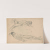 Two Studies of a Reclining Man (ca. 1903) by Wilhelm Lehmbruck