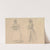 Two Studies of a Woman in Peasant Costume by Anonymous