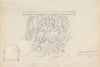 Two Studies, the Throne of Gregory the Great, Church of San Gregorio Magno, Rome